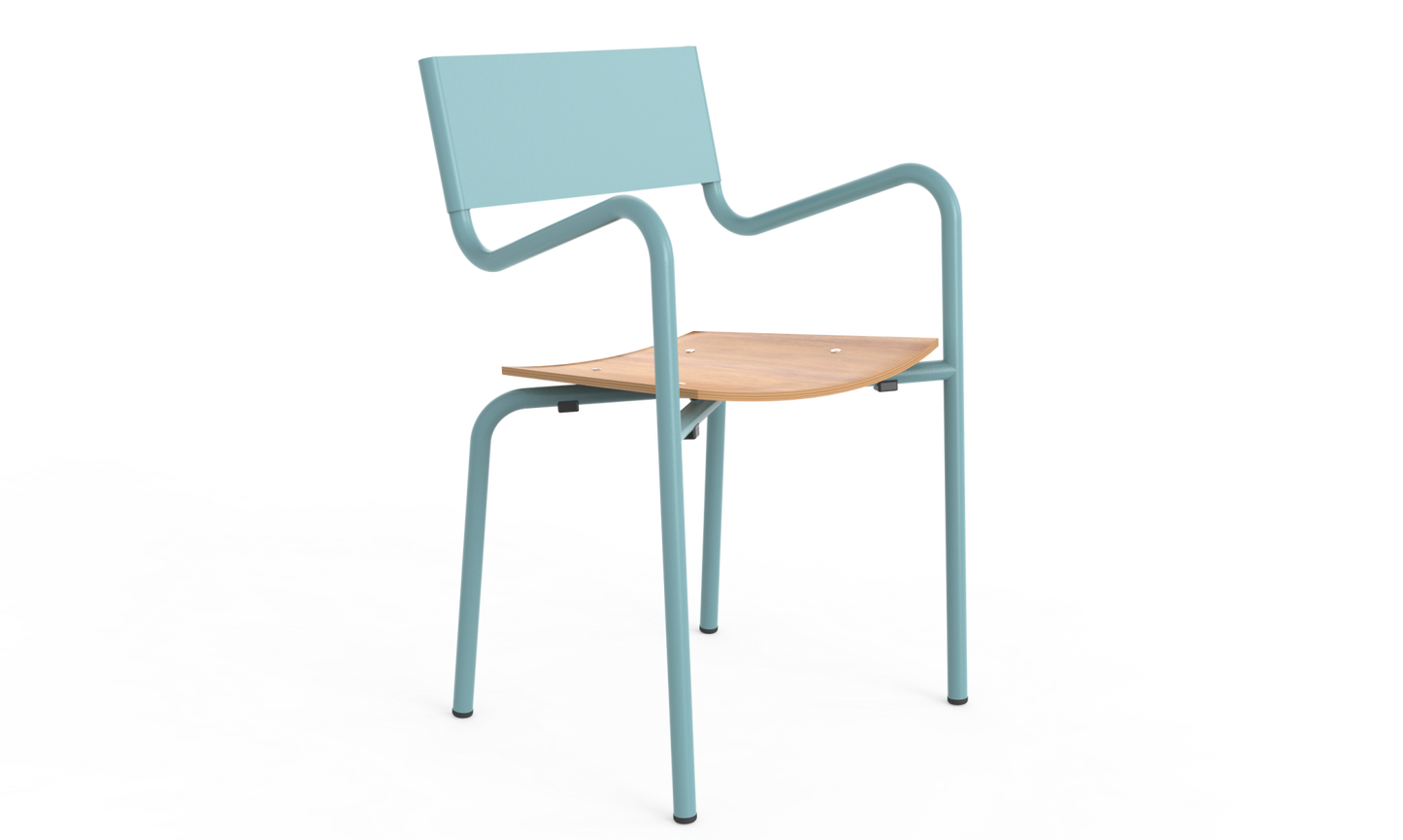 Z Chair Stack Alum